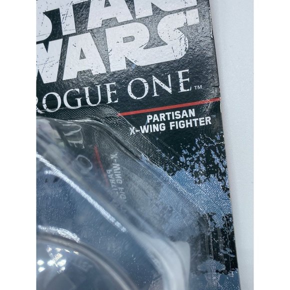 Hot Wheels Star Wars Rogue One Partisan X-Wing Fighter w/ Flight Stand - NEW - Picture 6 of 6